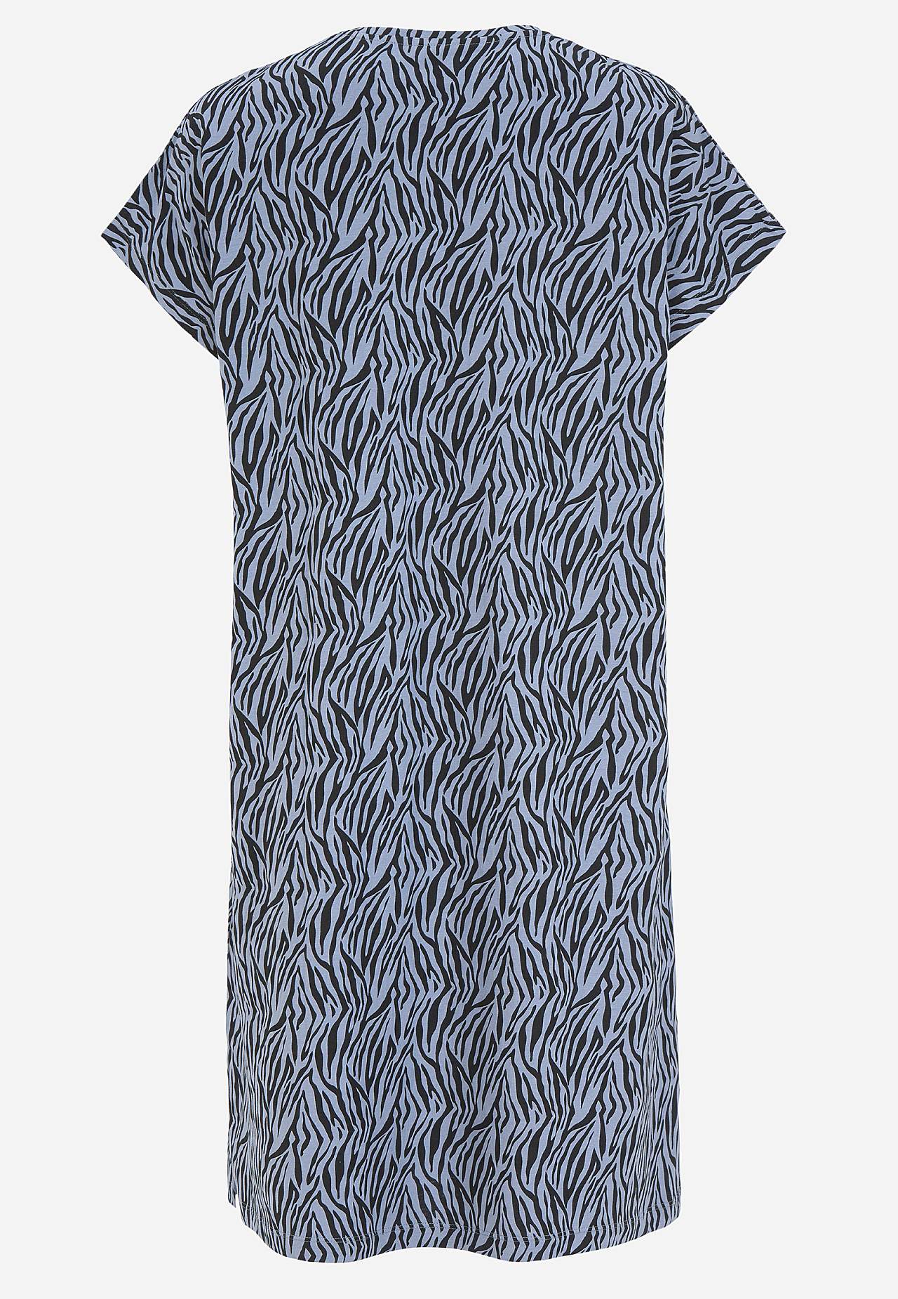 Patterned nightdress in cotton 2-pack