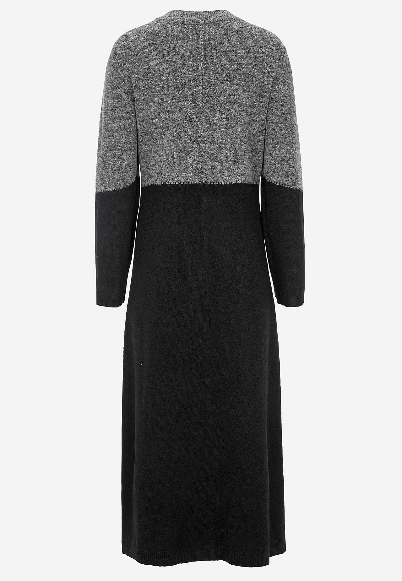Long knit dress