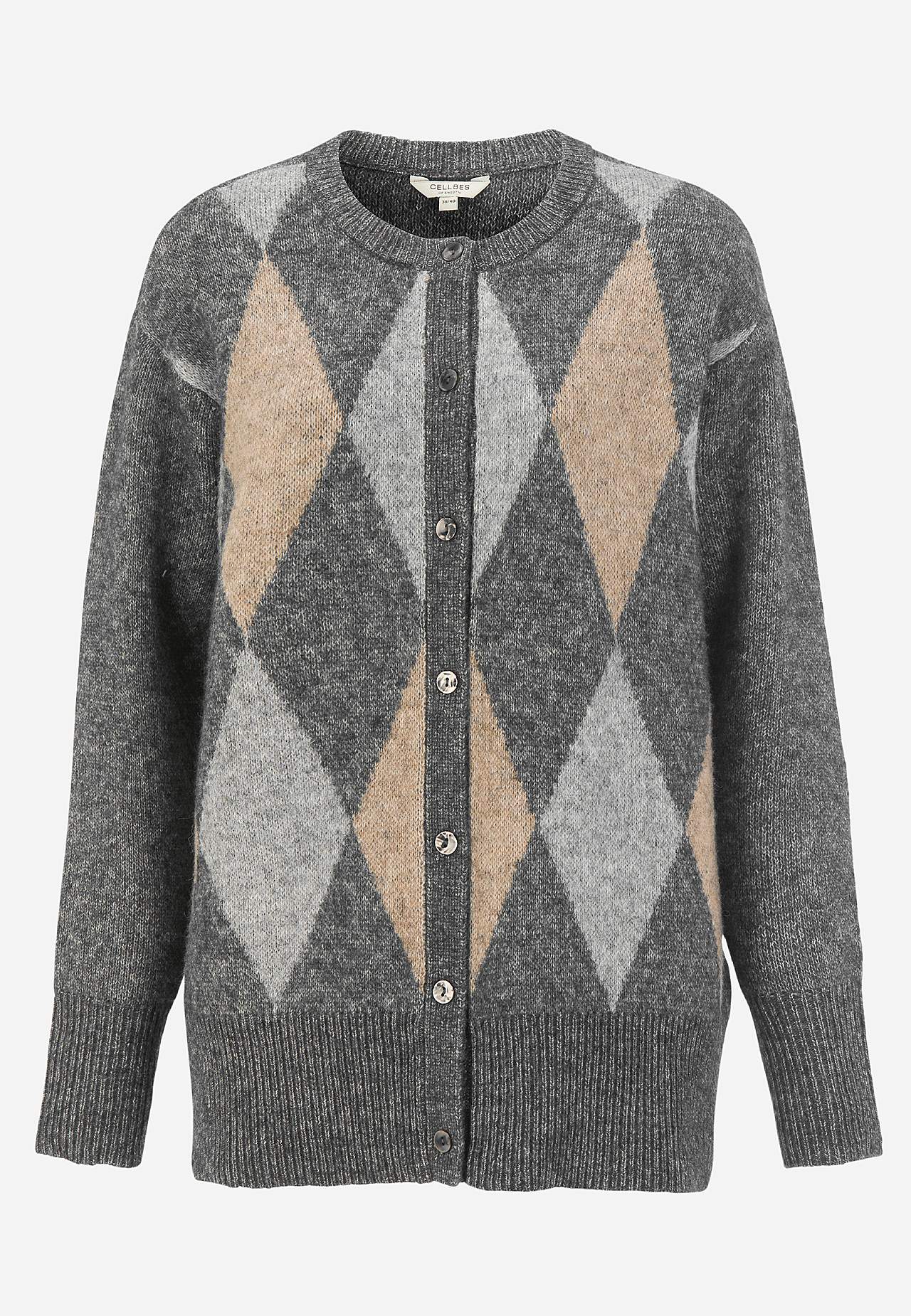 Strikket cardigan billede