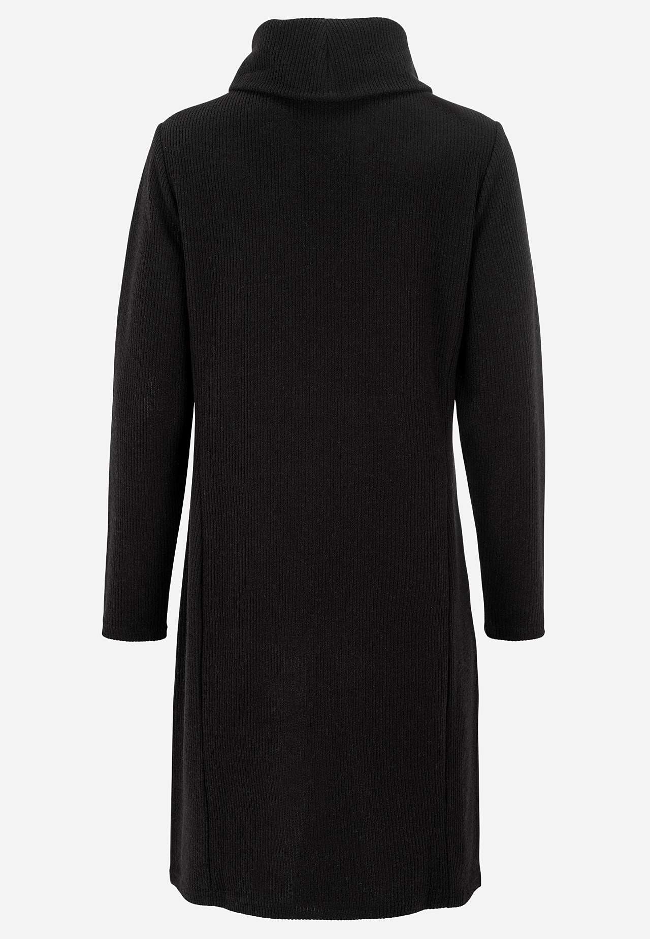 Super soft dress with collar