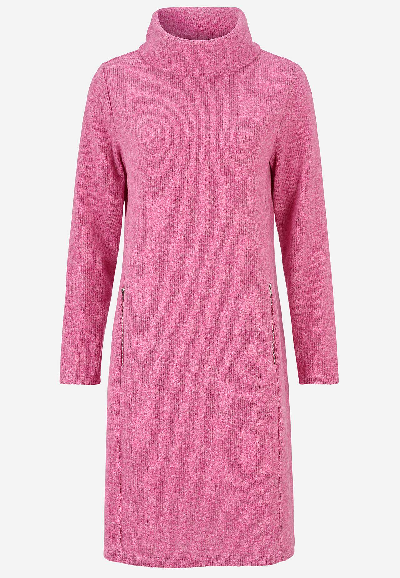 Super soft dress with collar