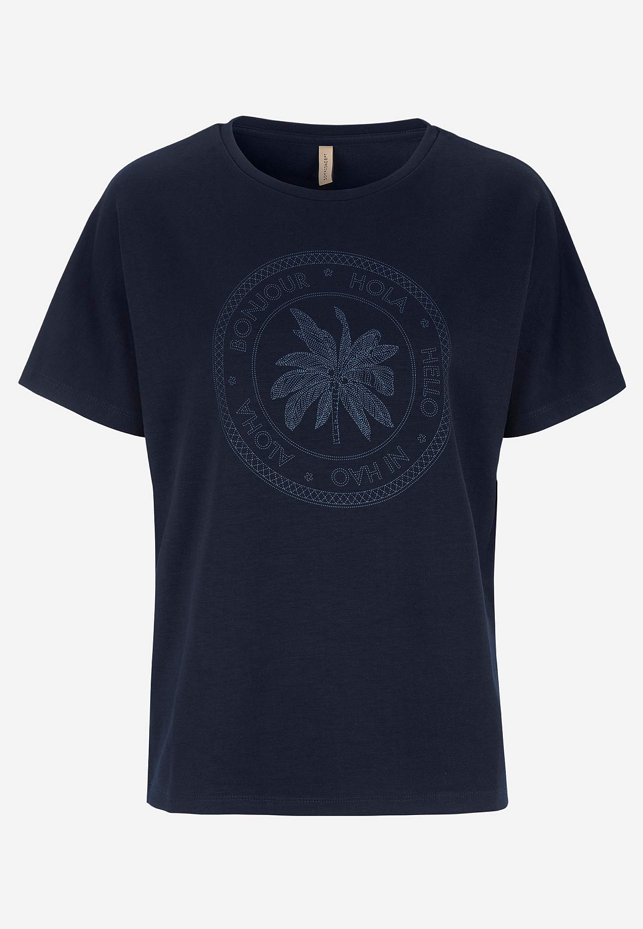 Superblød t-shirt med tryk billede