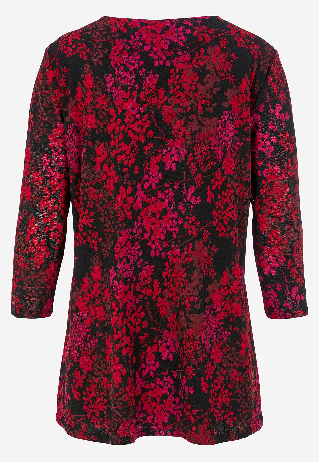 Tunic with a flower pattern