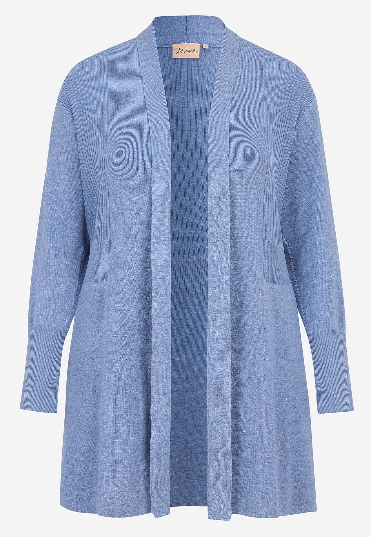 Finstickad cardigan