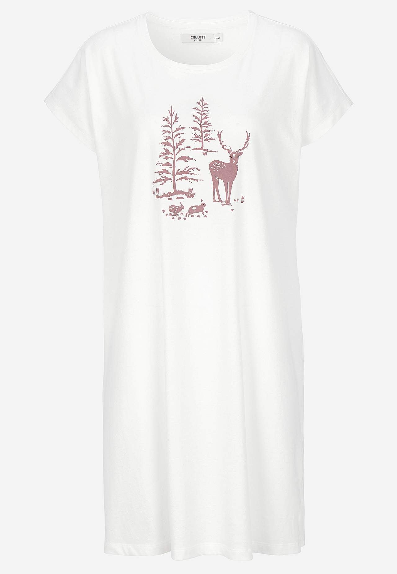 Short-sleeved nightdress 2-pack