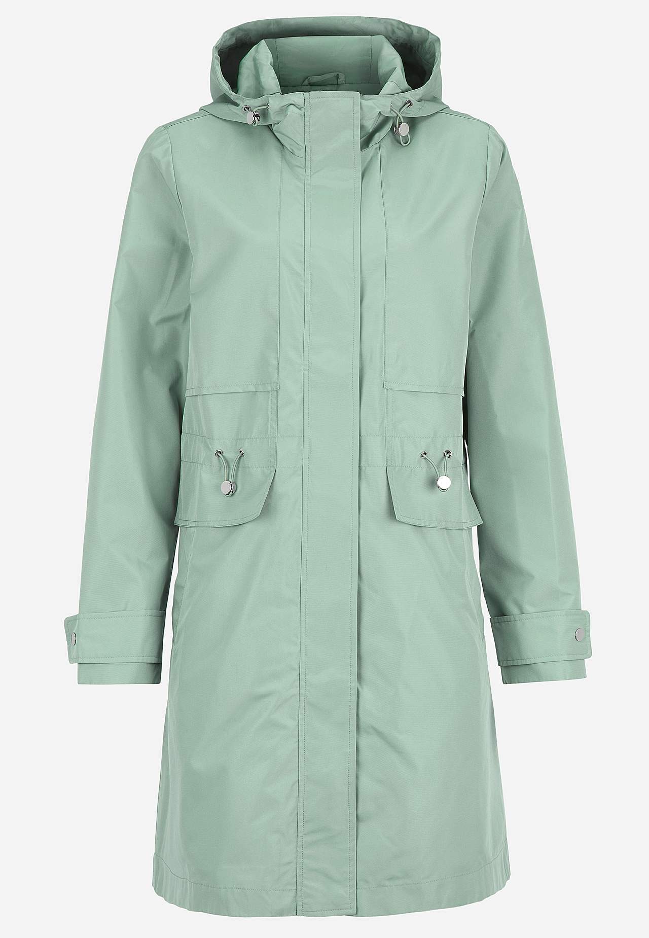 Stylish, lined parka