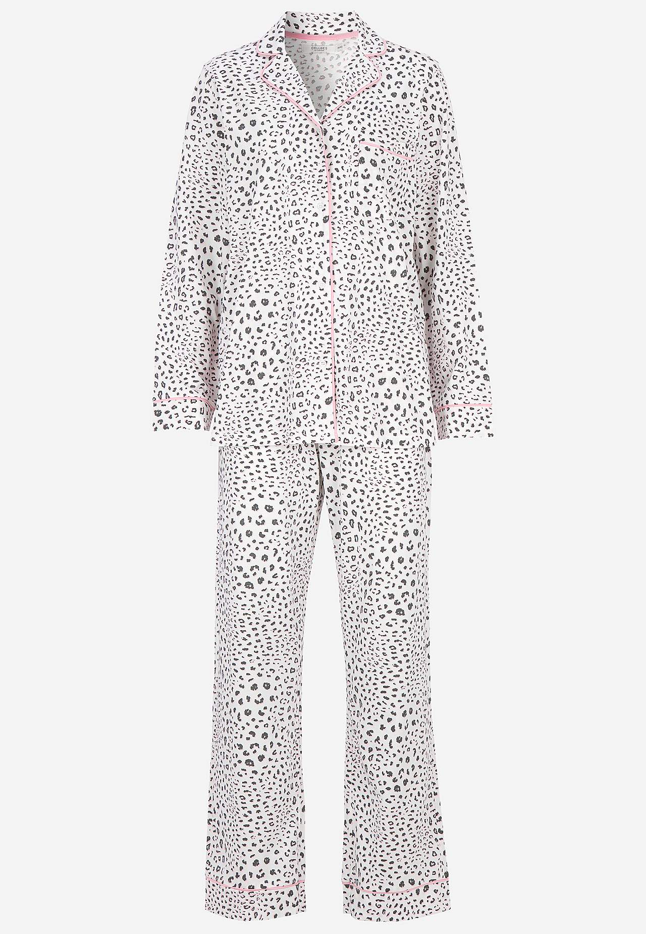 To-delt pyjamas