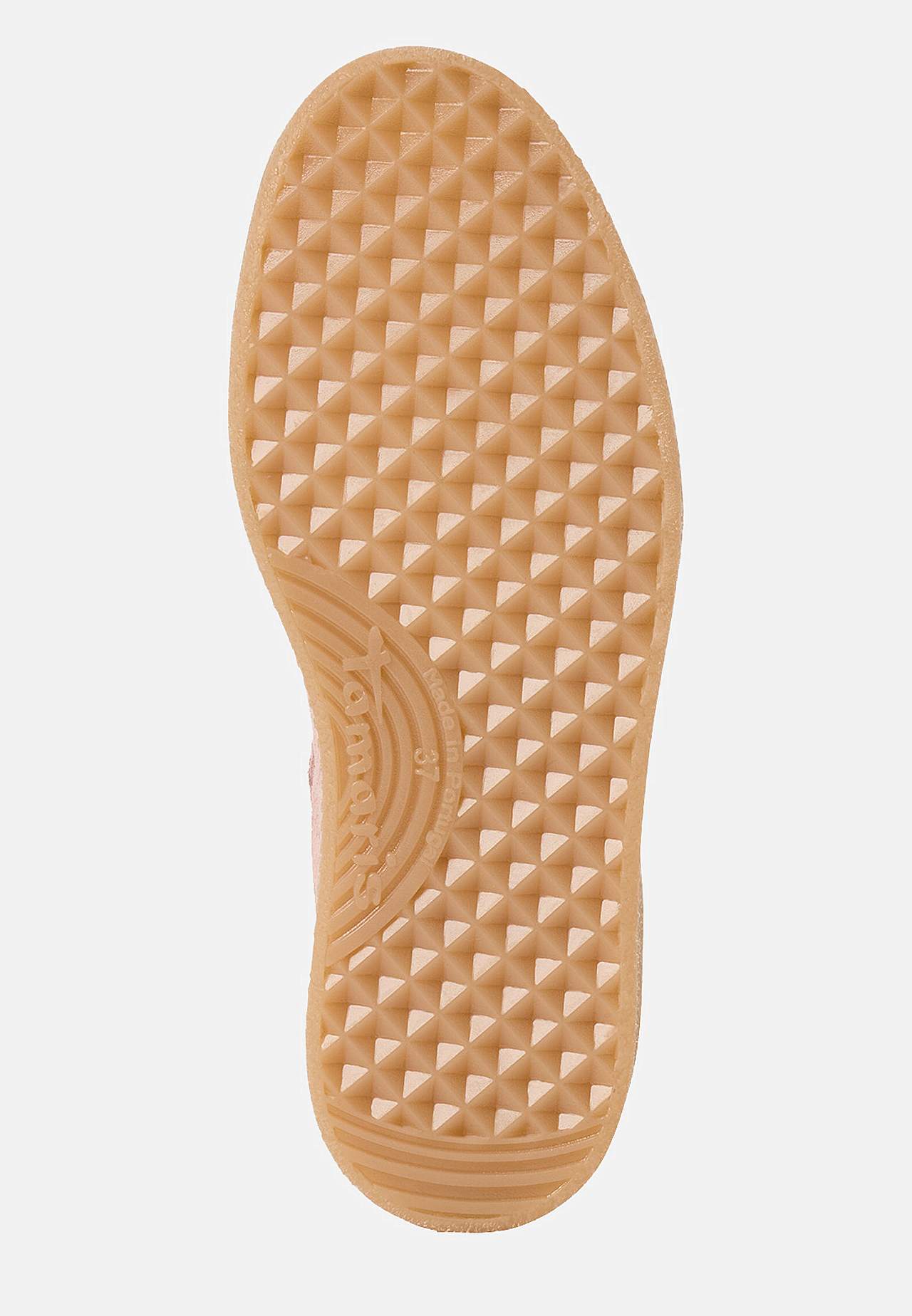 Ruskindssneakers med snøring