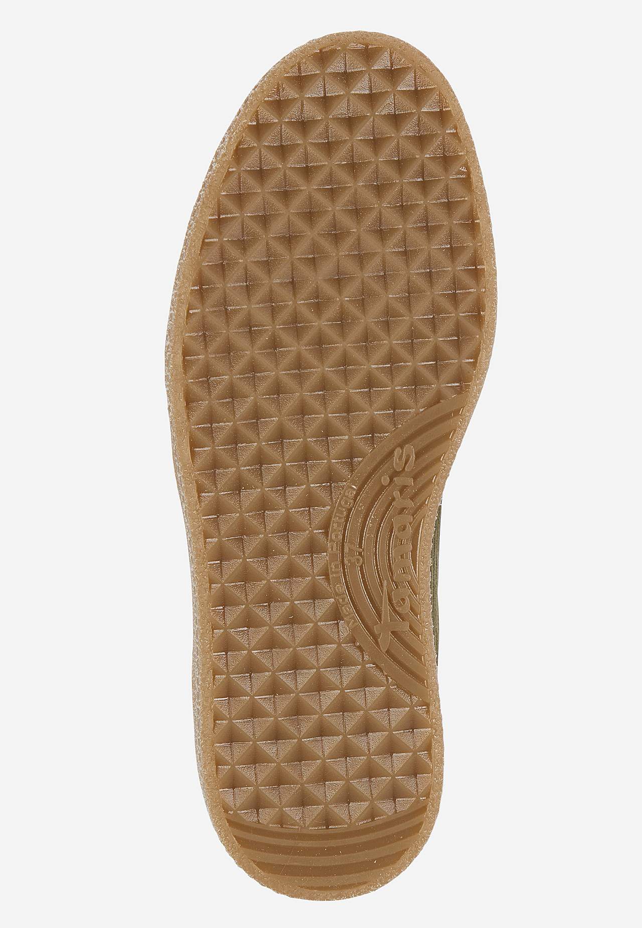 Ruskindssneakers med snøring