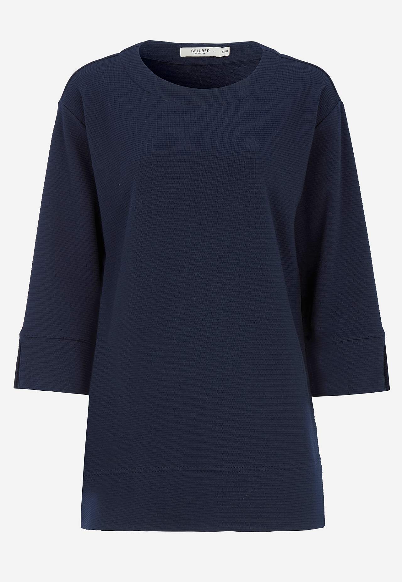 Jersey tuniq with slits