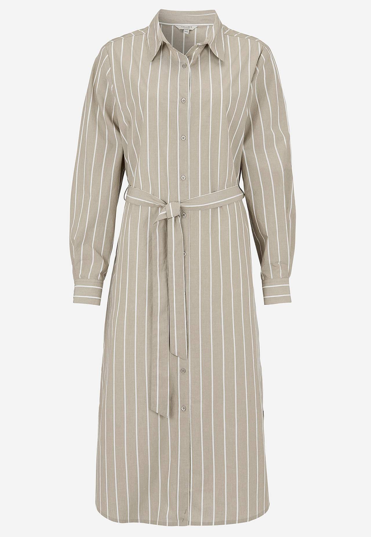 Striped dress with pockets