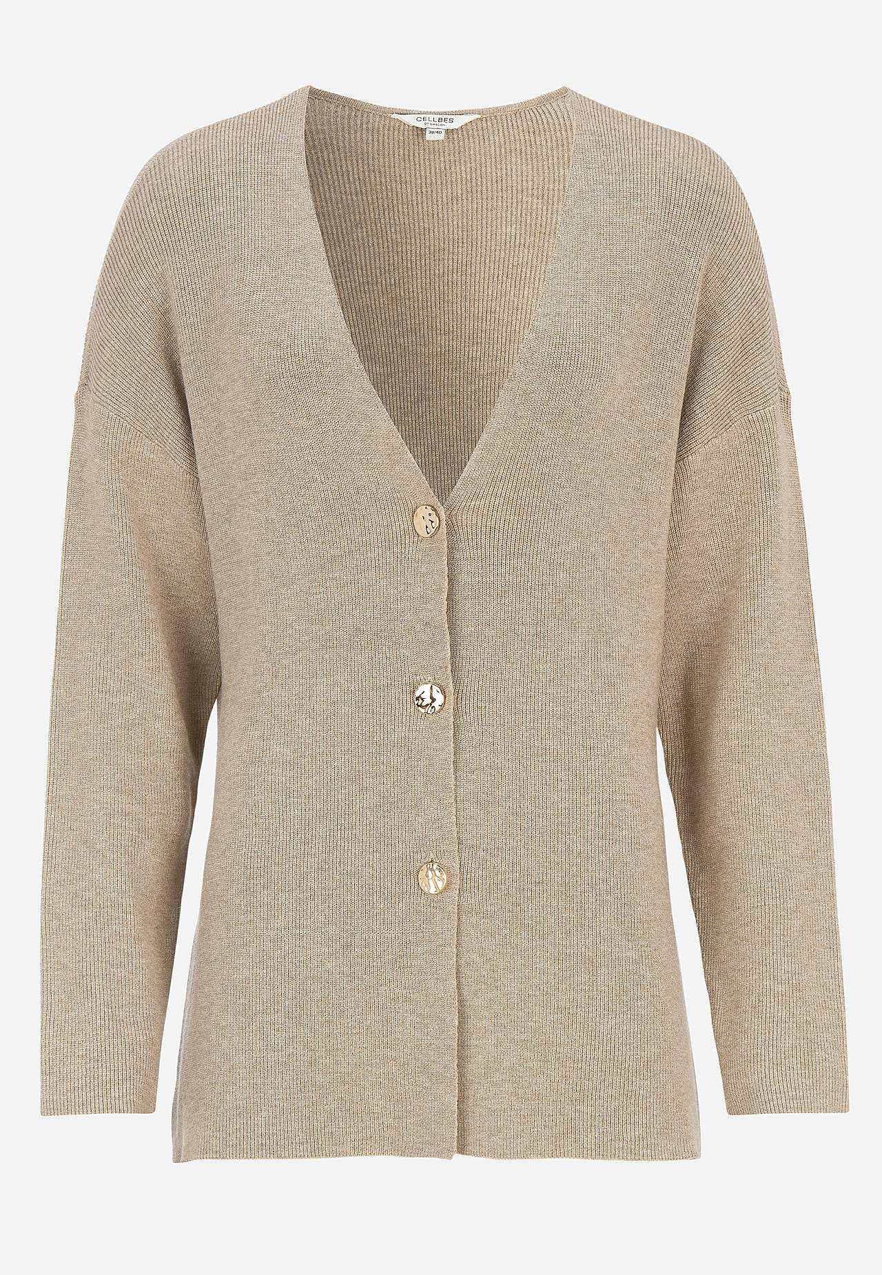 Fintstrikket cardigan