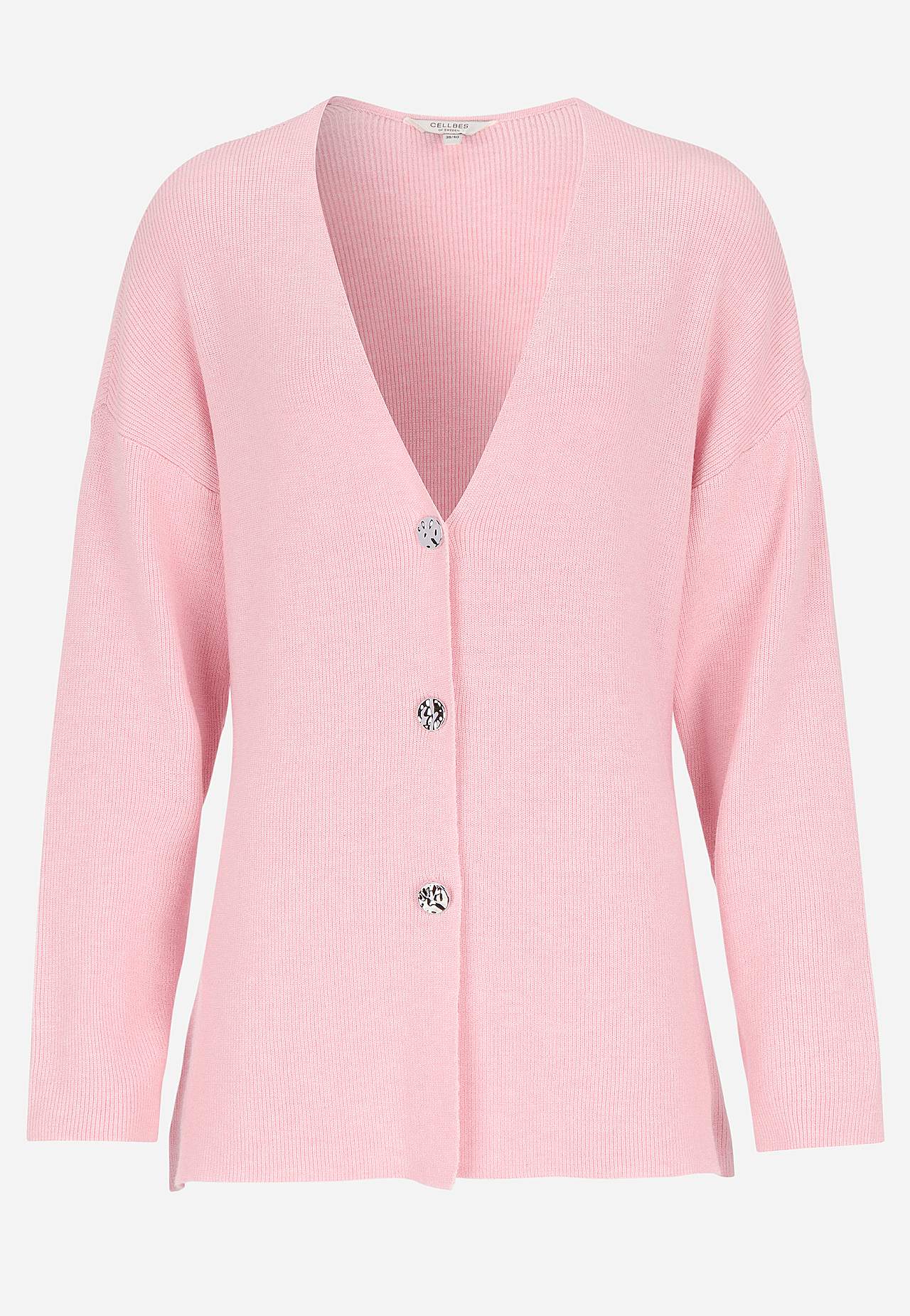 Fine-knitted cardigan