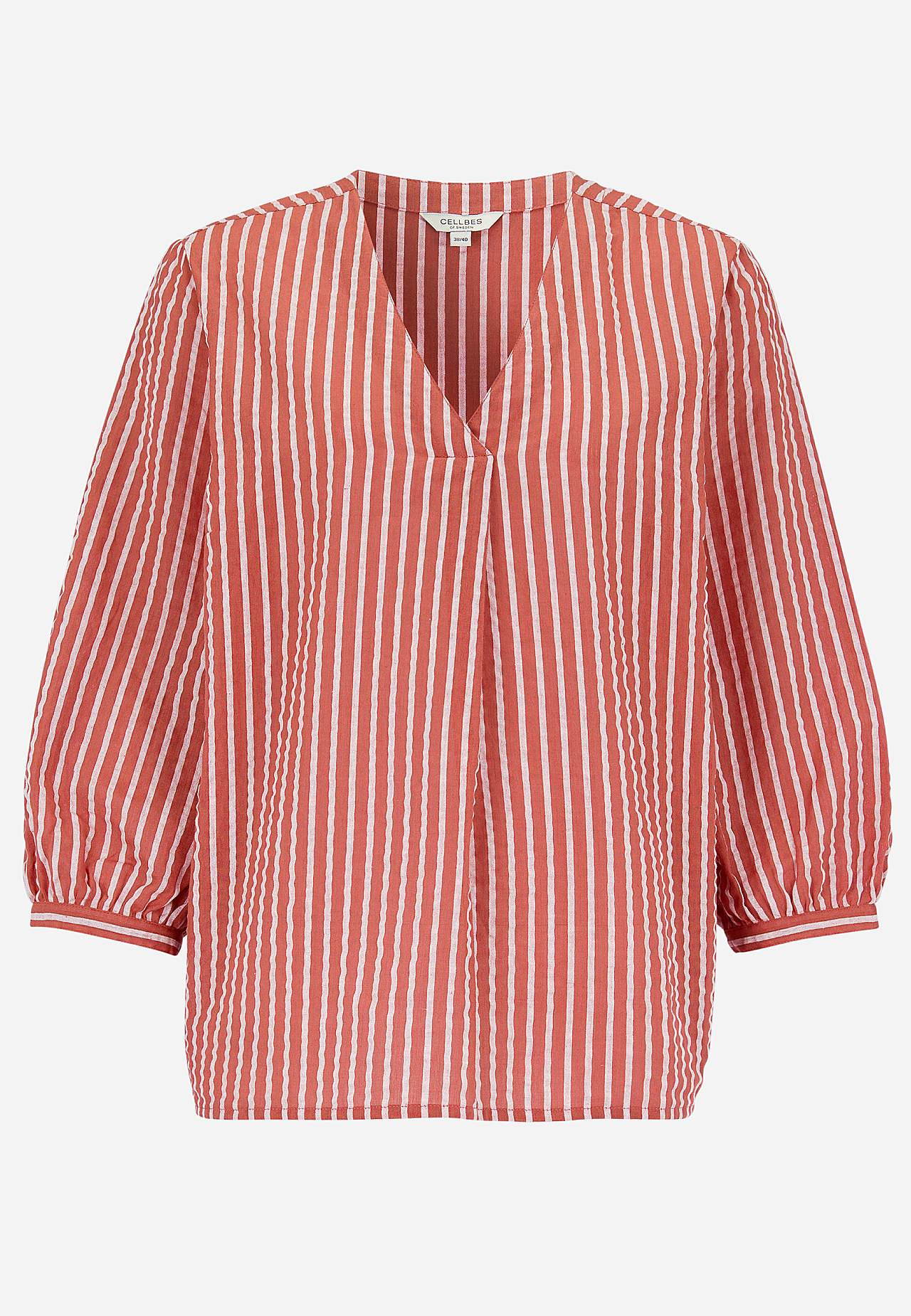 Blouse in seersucker