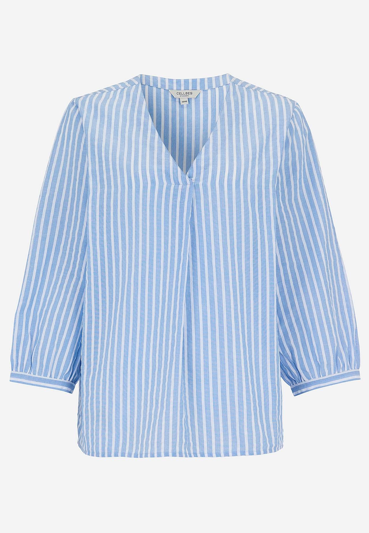 Blouse in seersucker