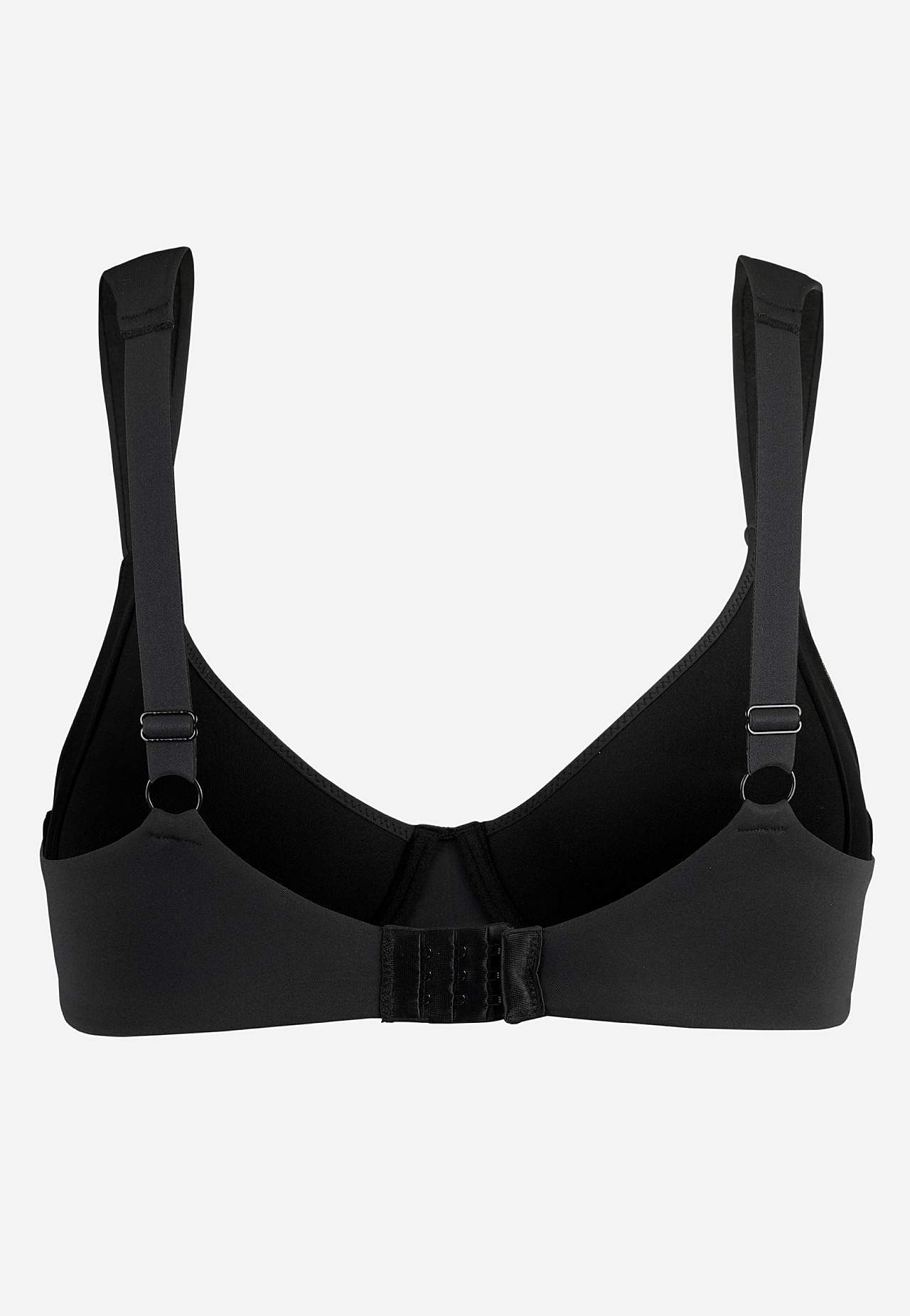 Unpadded underwired bra