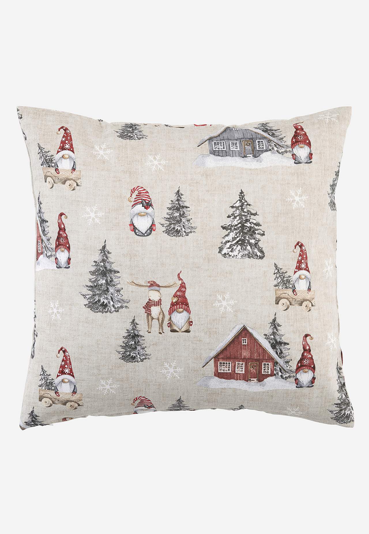 Kuddfodral med julmotiv