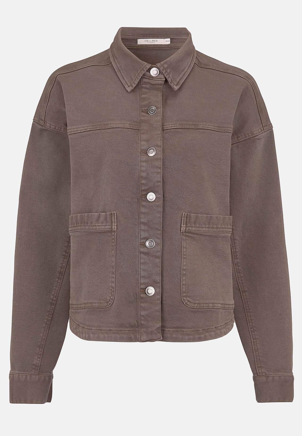 Denim jacket with stretch