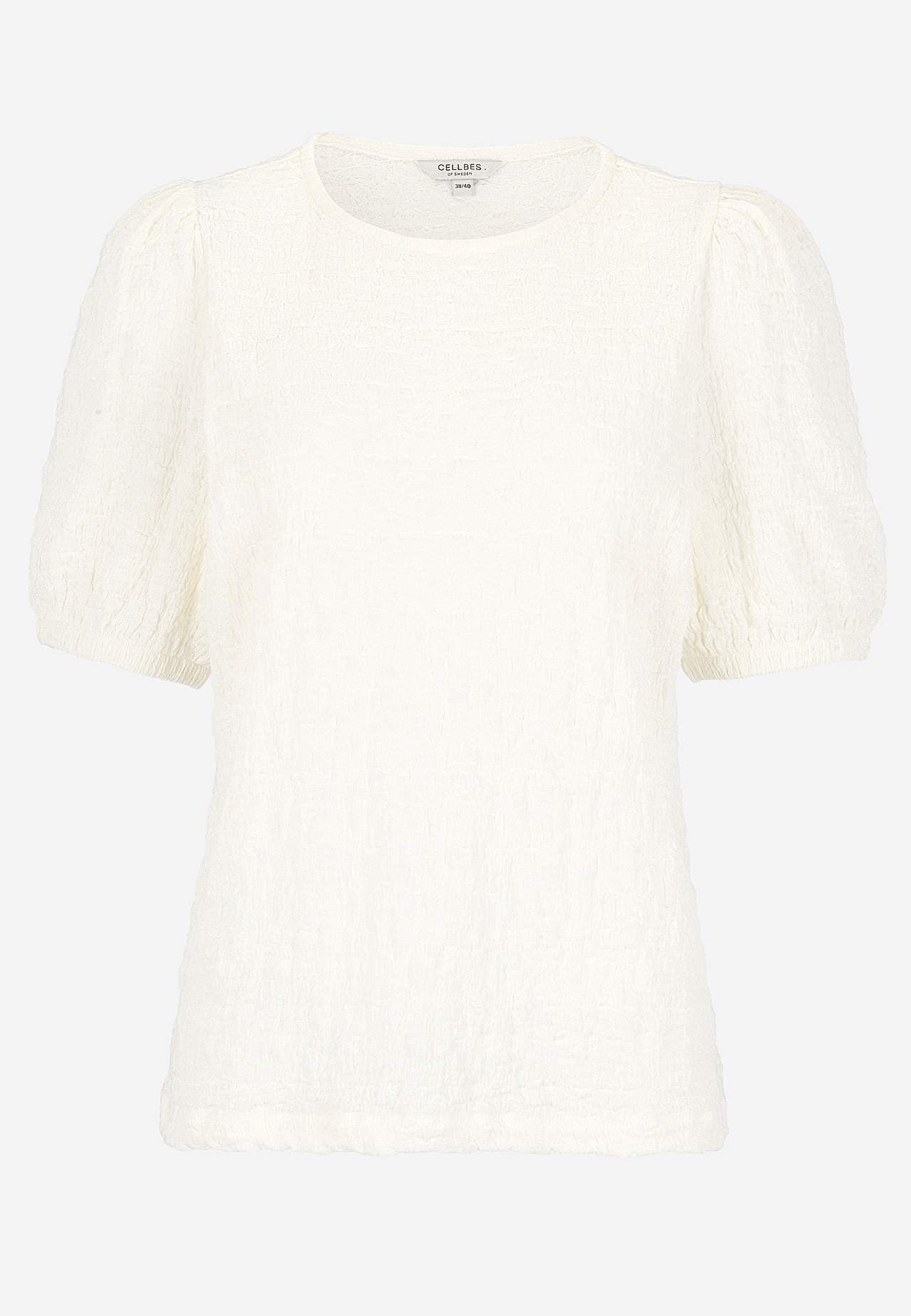 Jersey top with structure