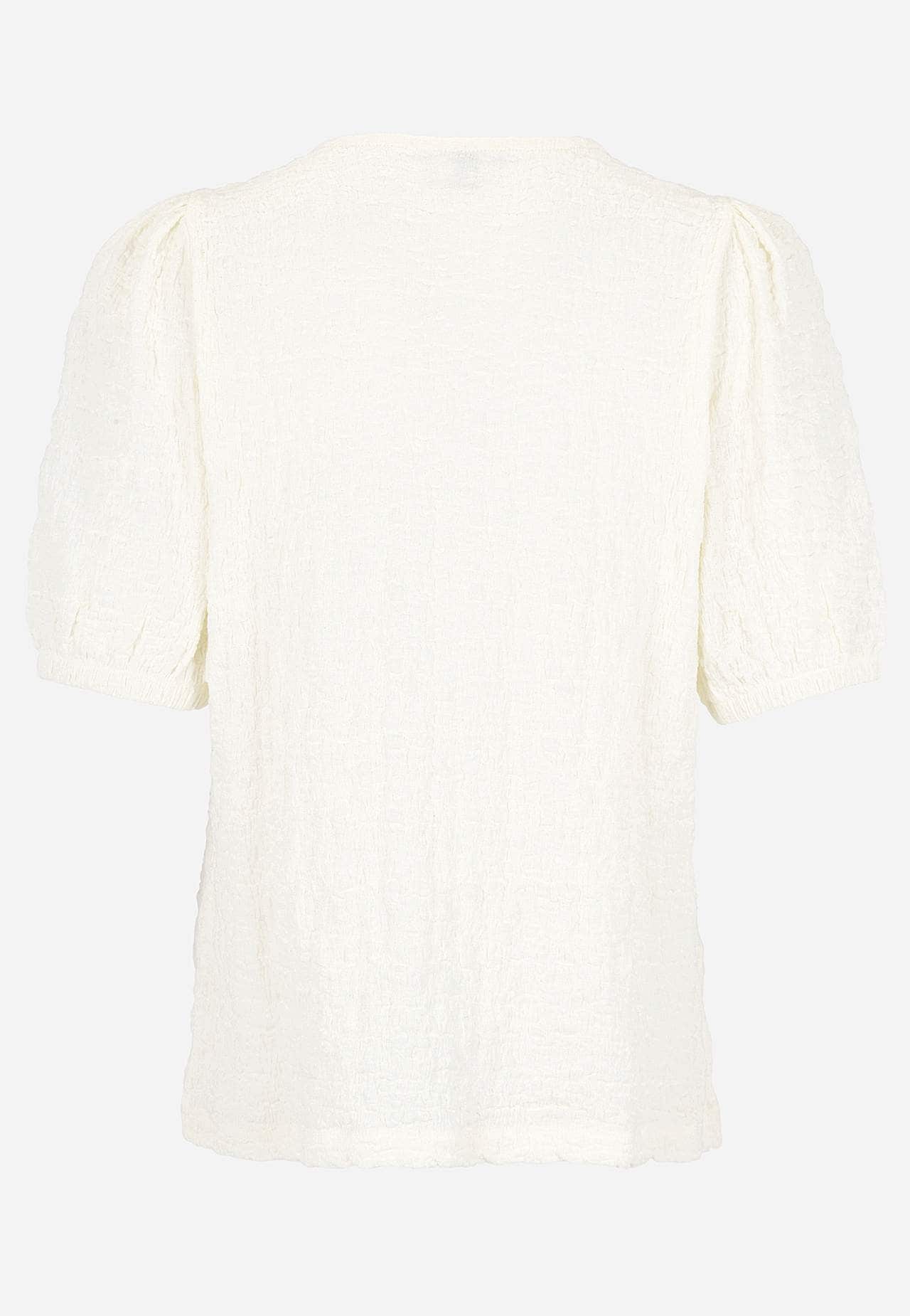 Jersey top with structure