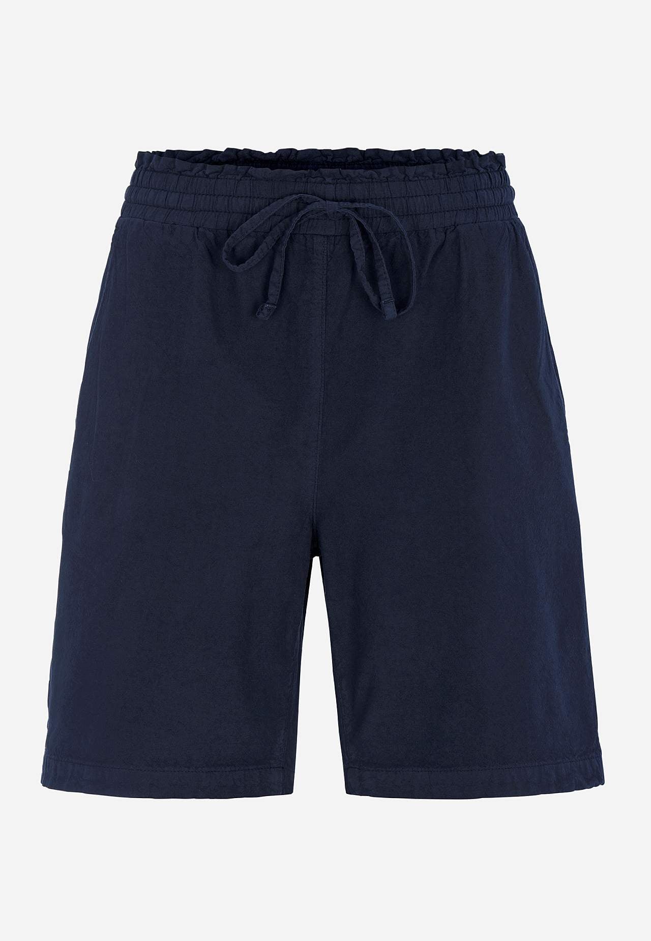 Shorts in washed cotton