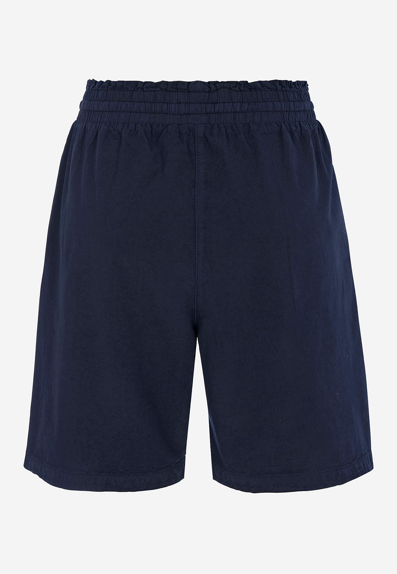 Shorts in washed cotton
