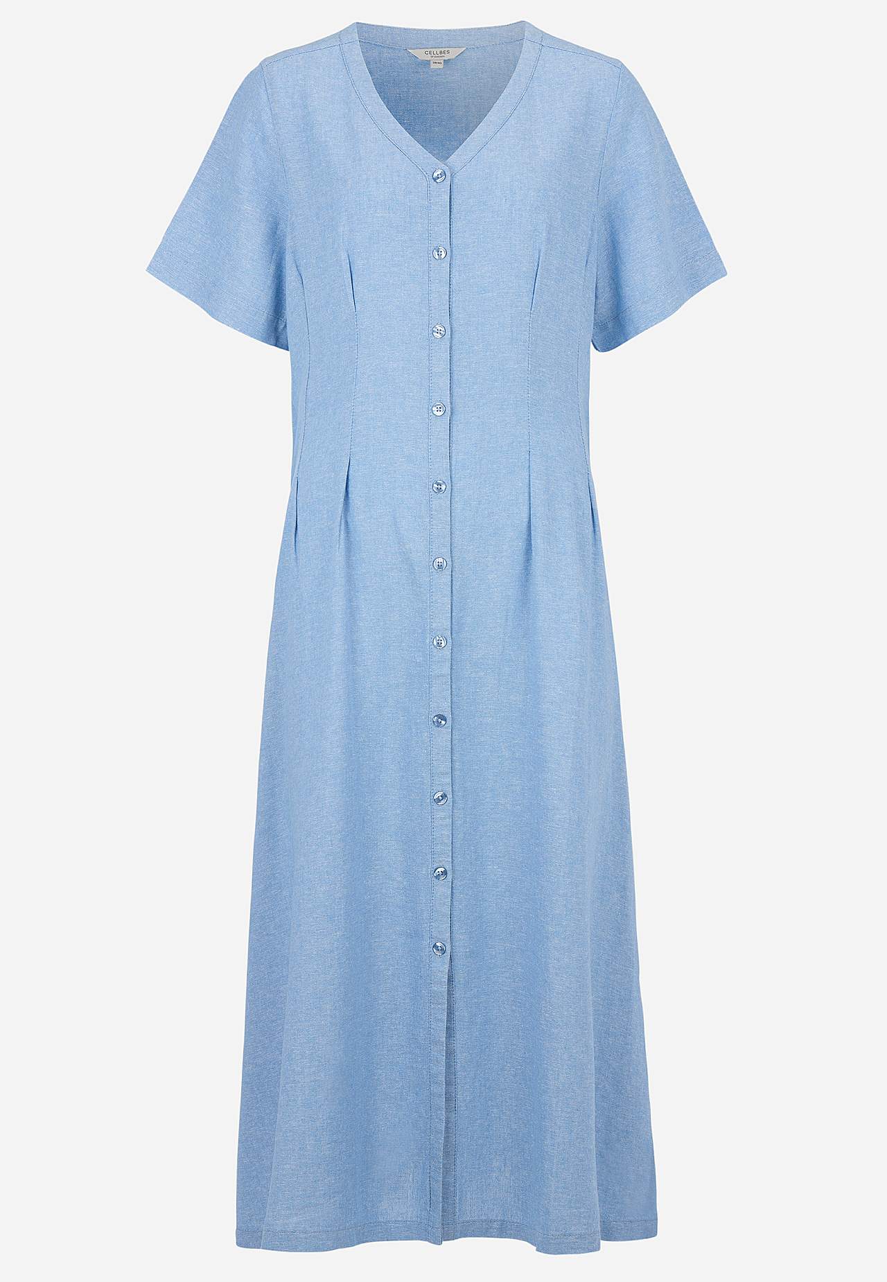 Linen dress with lovely width