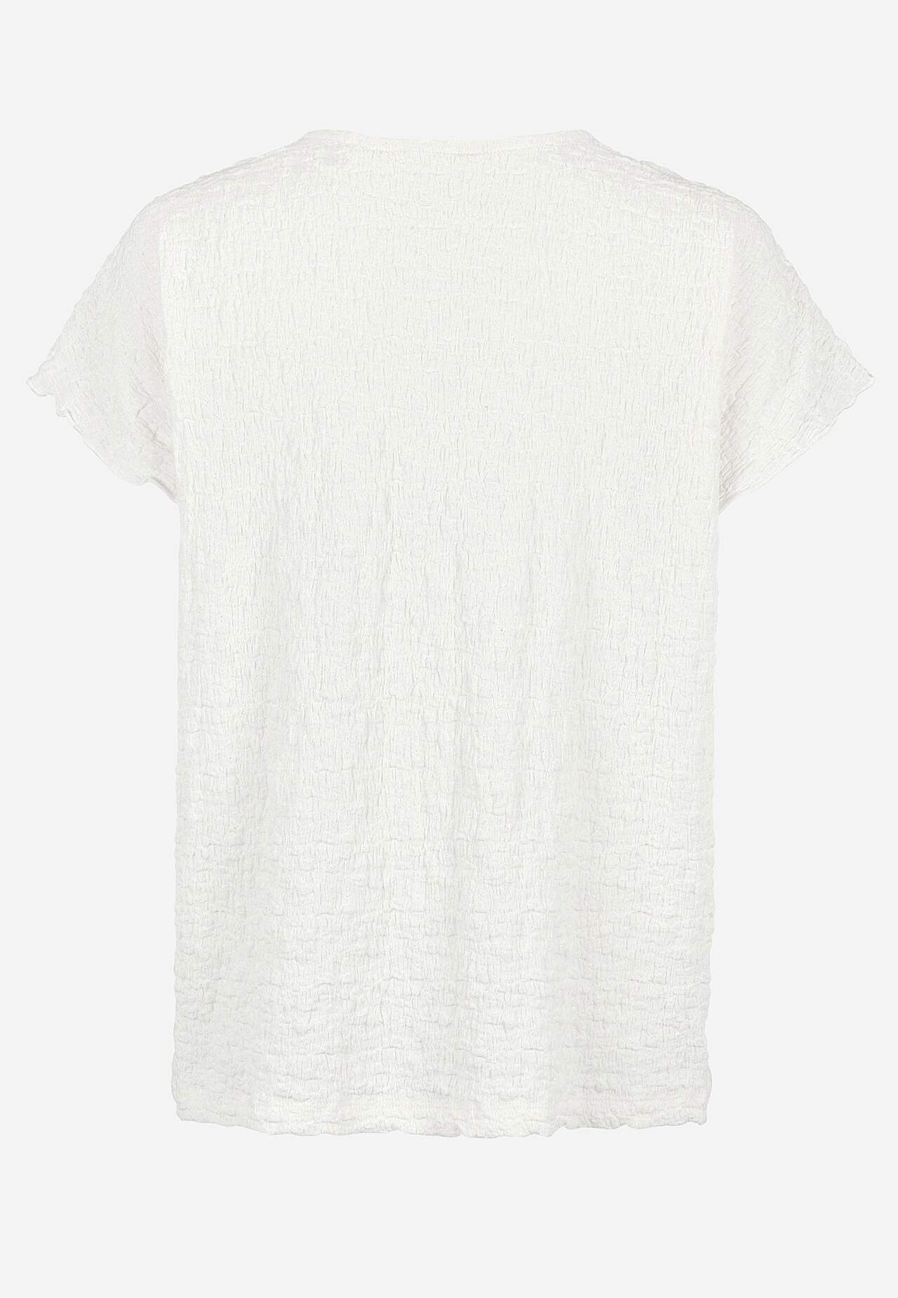 Jersey top with structure