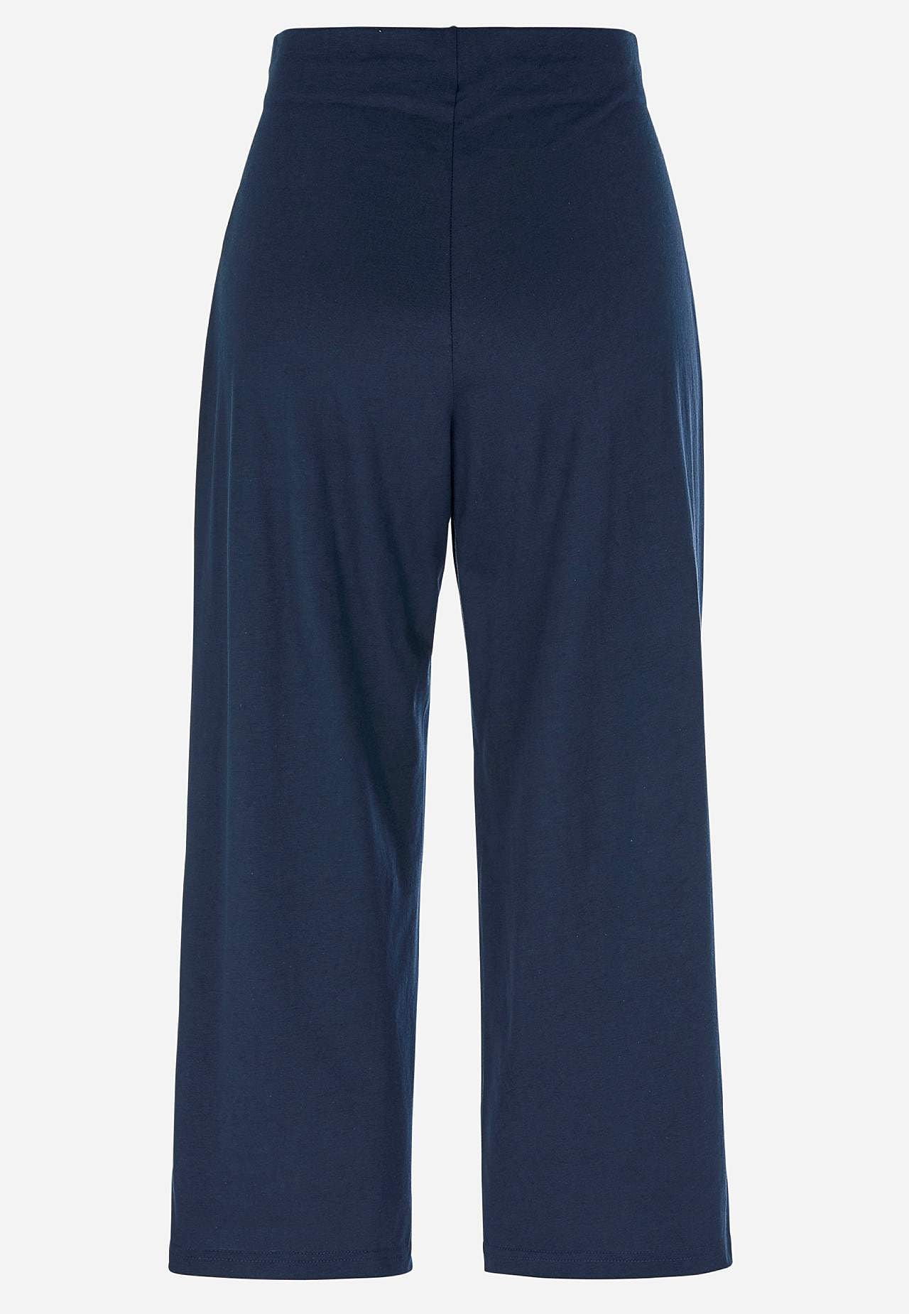 Culotte trousers in jersey