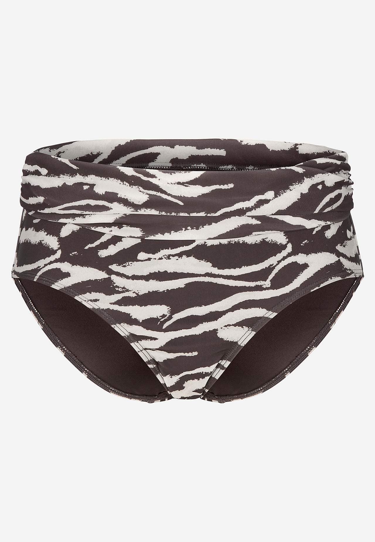 Bikinitrusse med foldbar kant ved taljen Amalfi billede