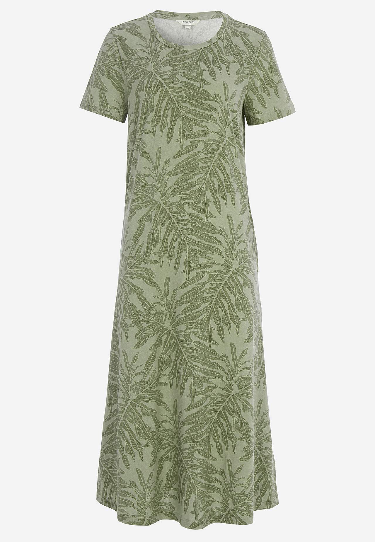 Dress in organic cotton with pockets