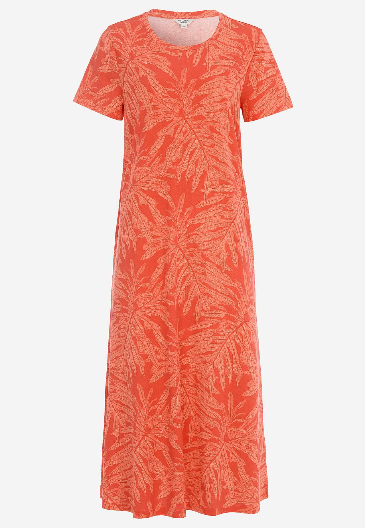 Dress in organic cotton with pockets