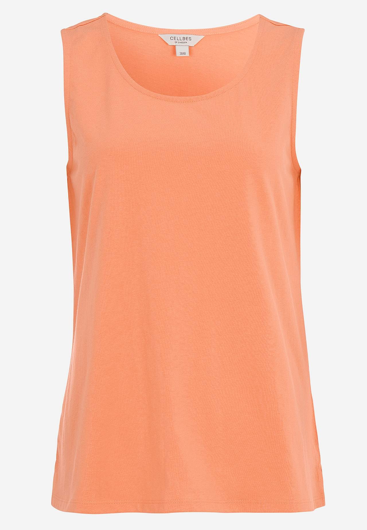 Tank top in soft, organic cotton