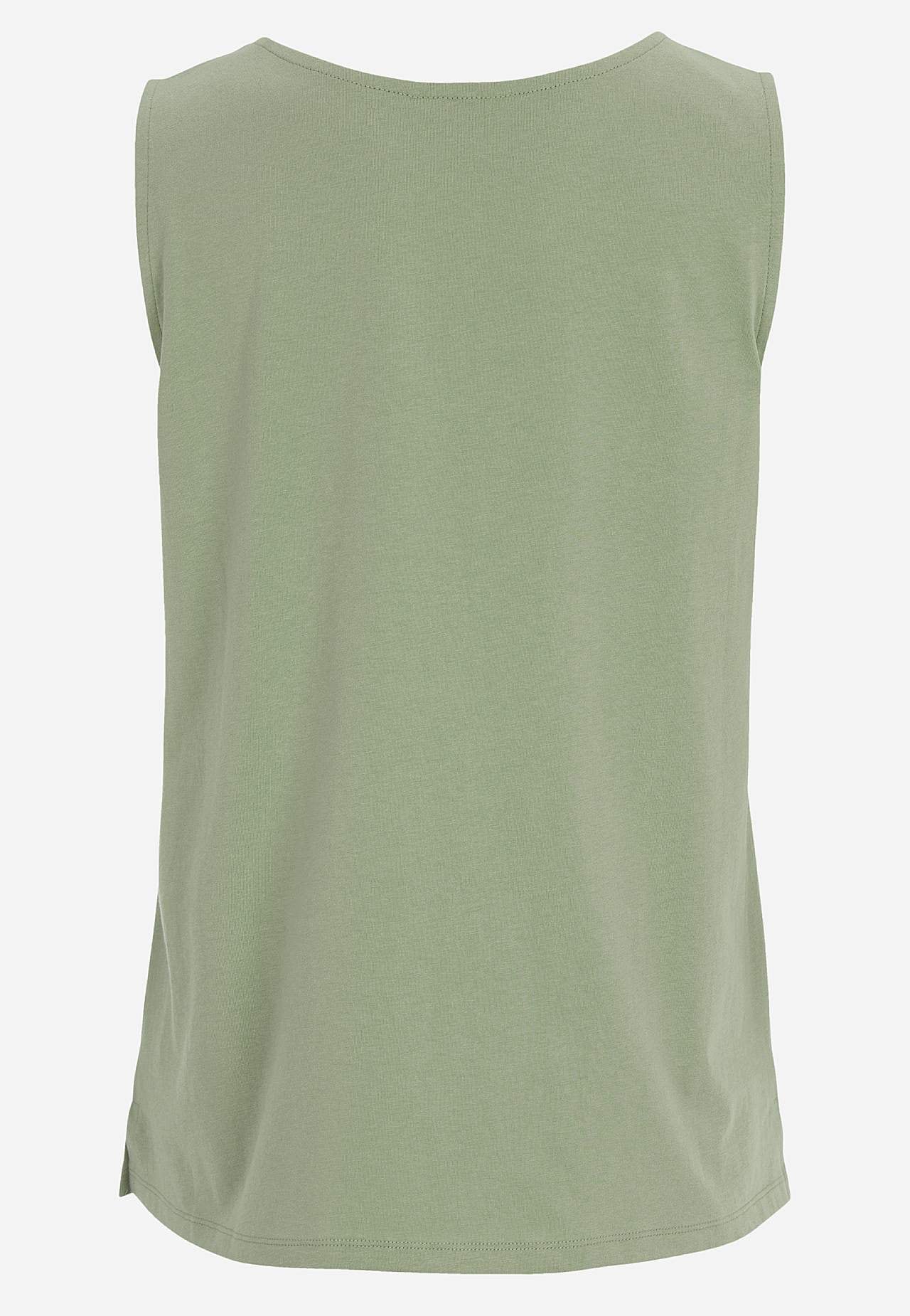 Tank top in soft, organic cotton