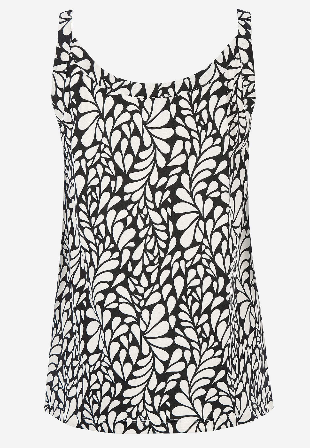 Jersey tank top in viscose blend 2-pack