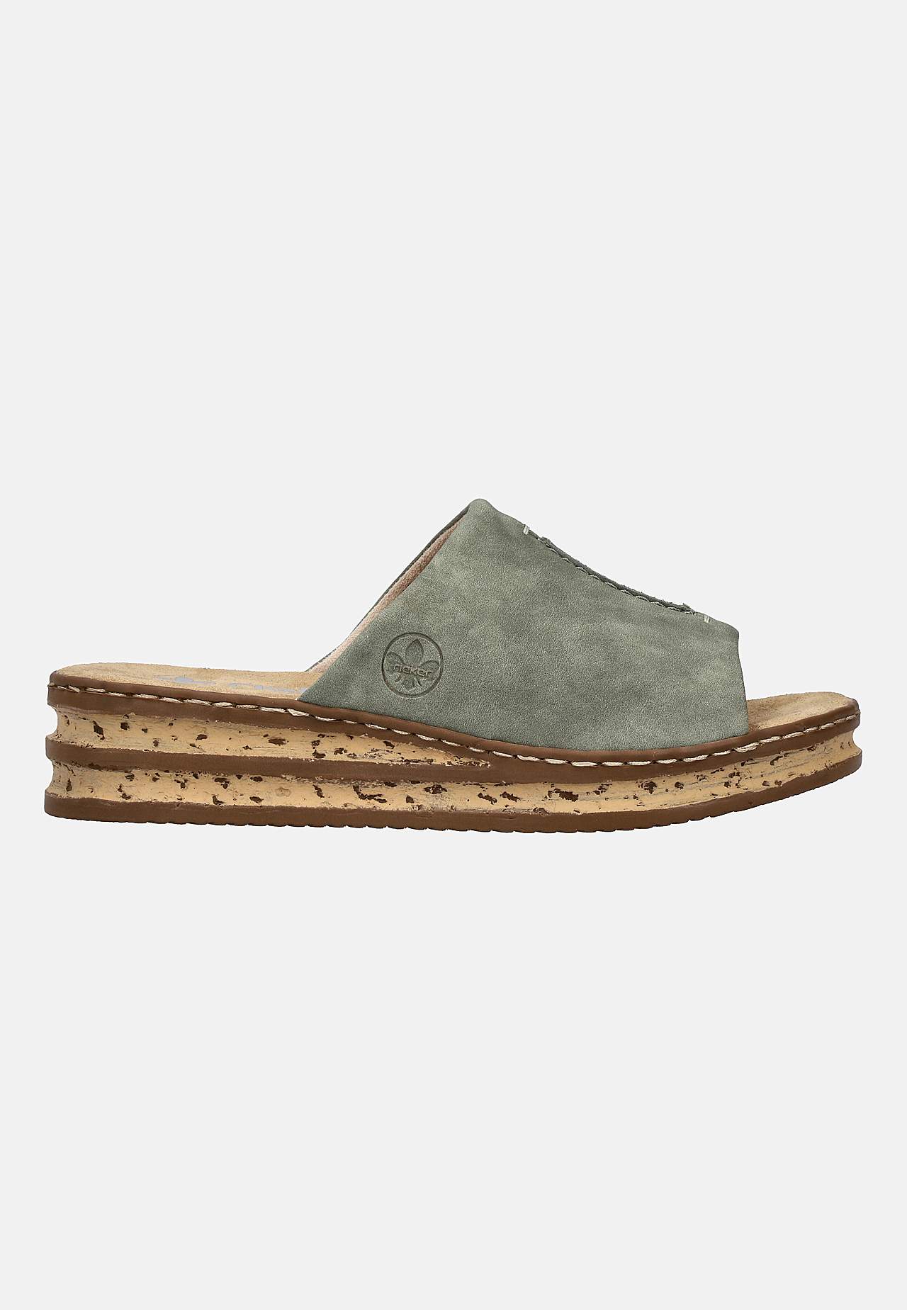 Sandal med en bred rem og slippers