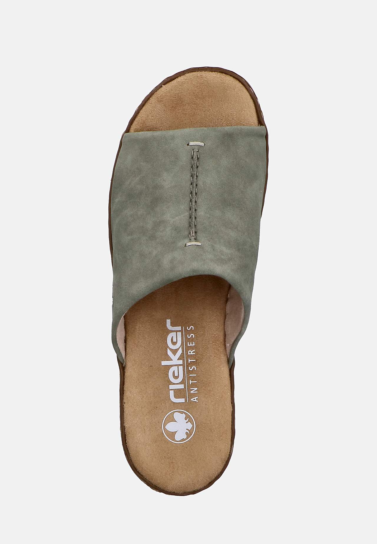 Sandal med en bred rem og slippers