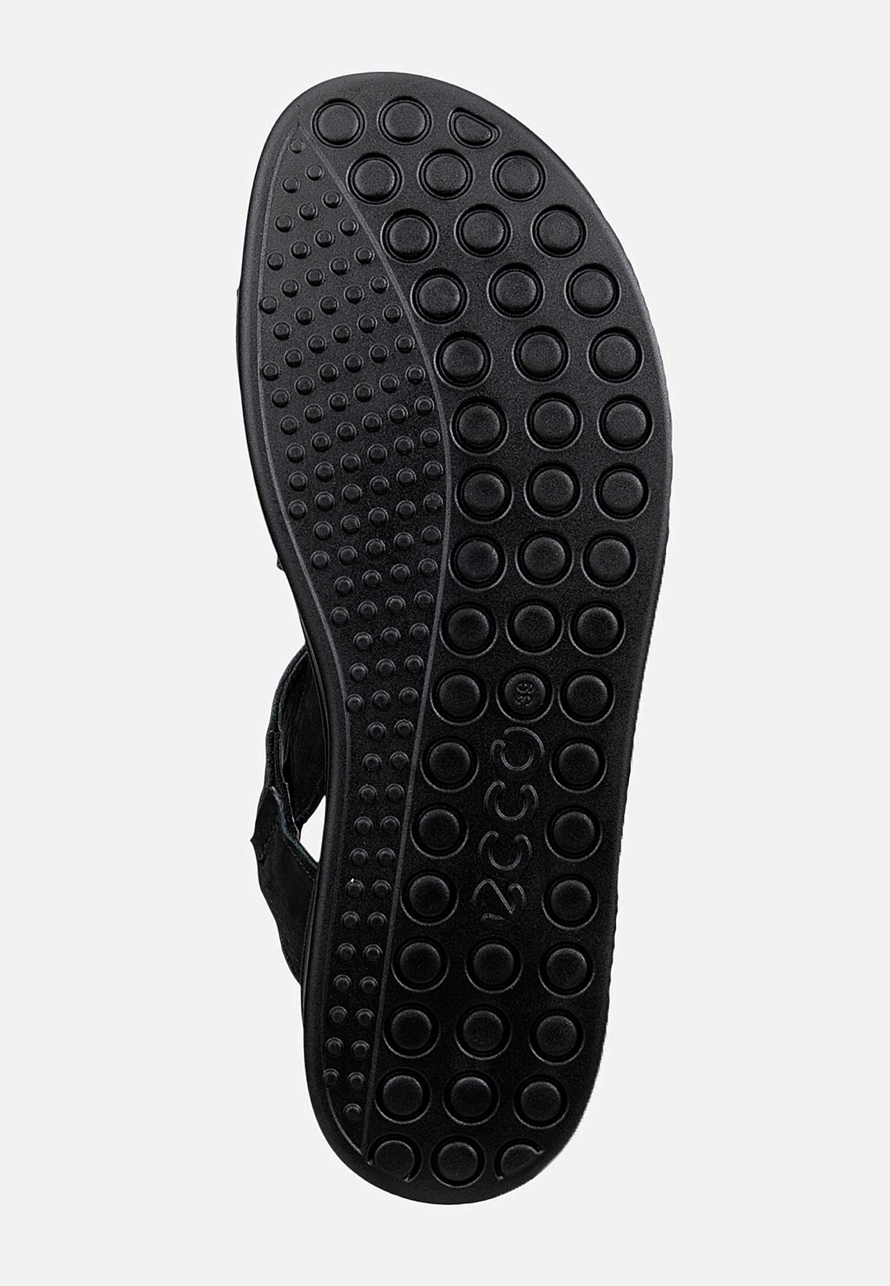 Lædersandal med remme Soft