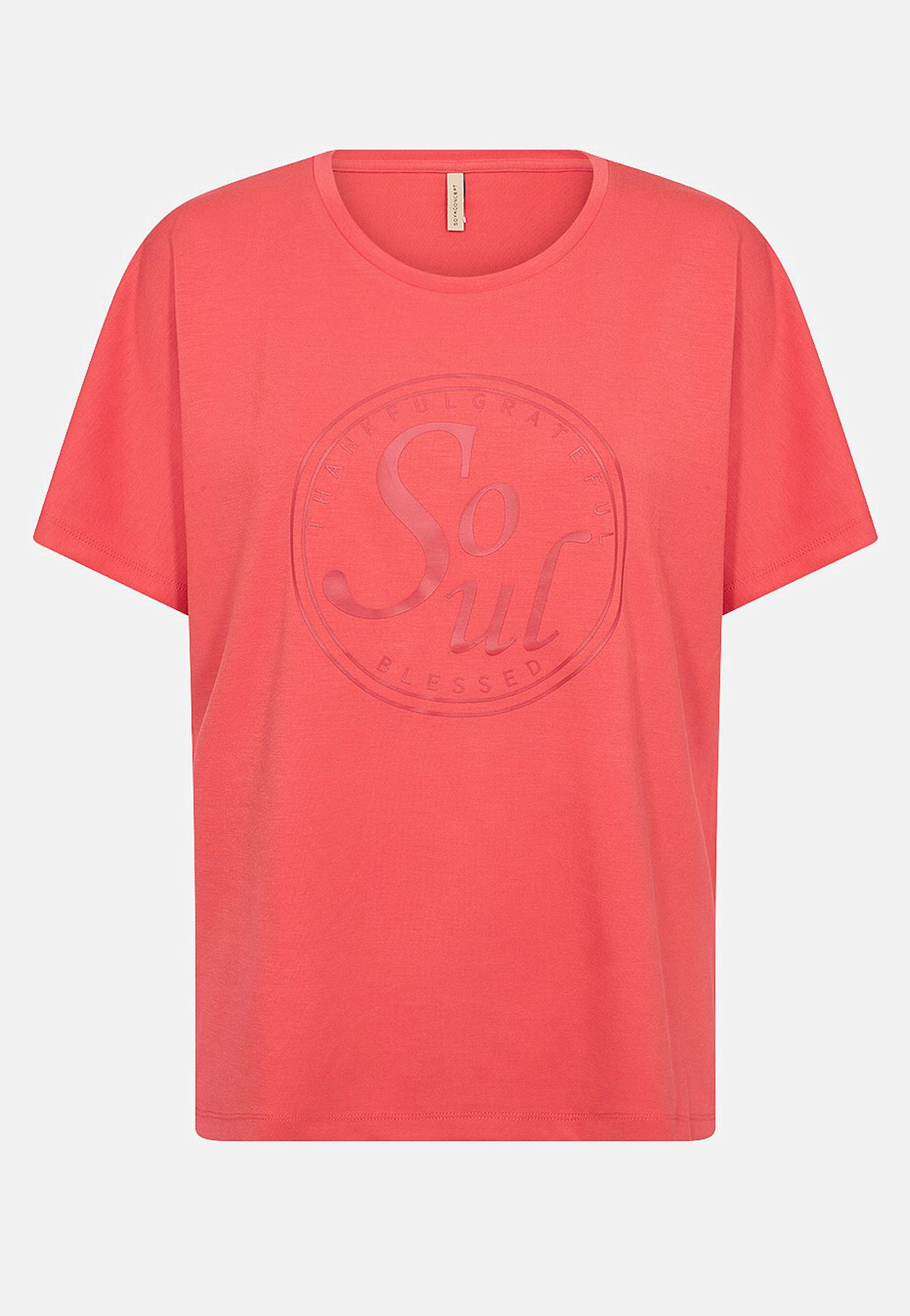 Superblød t-shirt med tryk