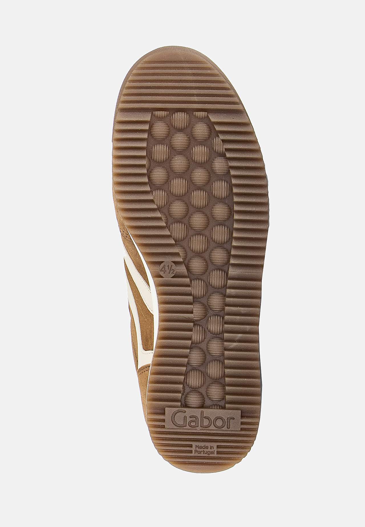 Sneaker i mocka med snörning