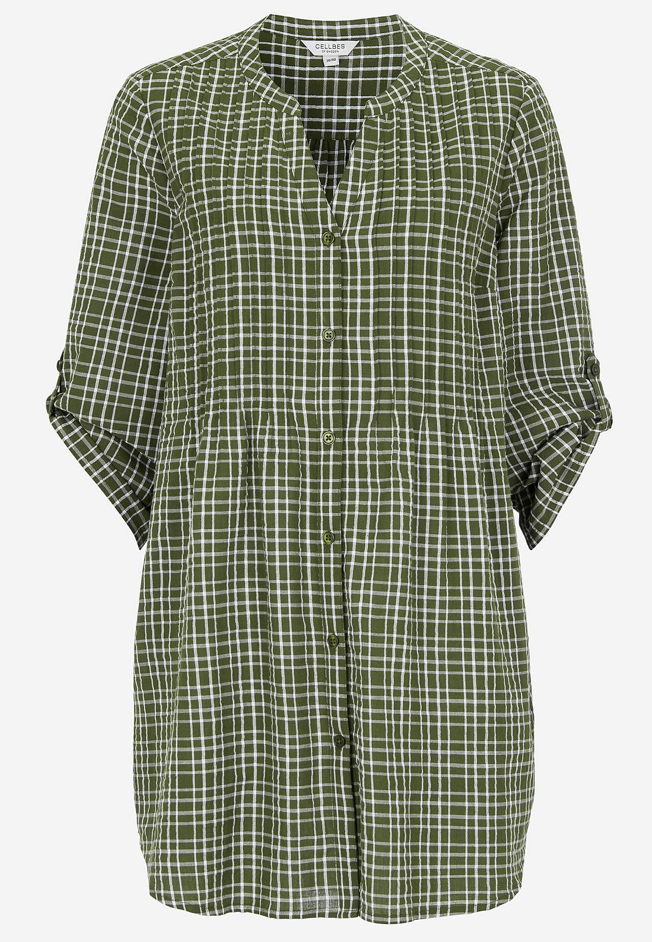 Tunic in seersucker
