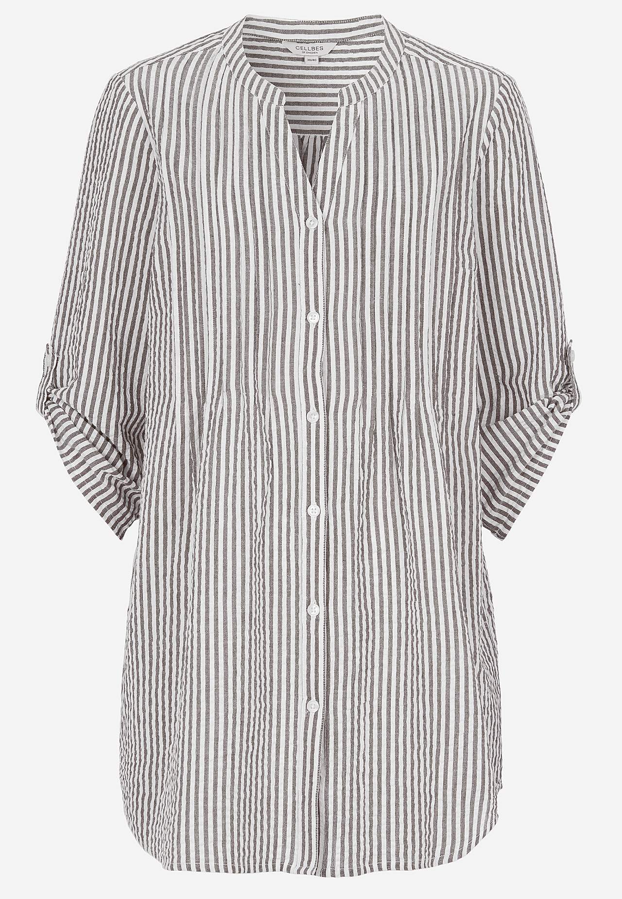 Tunic in seersucker