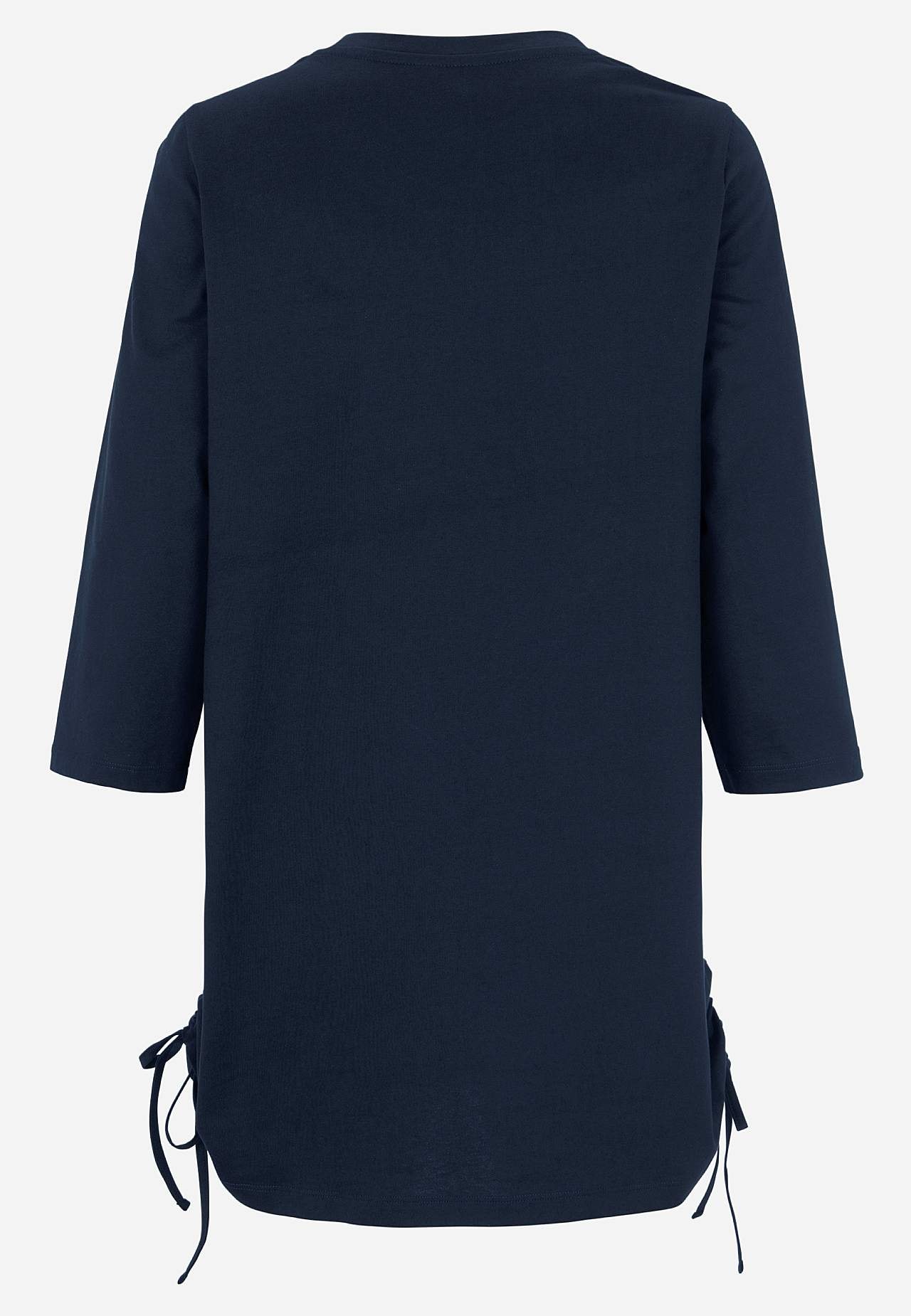 Jersey tuniq with drawstring 2-pack