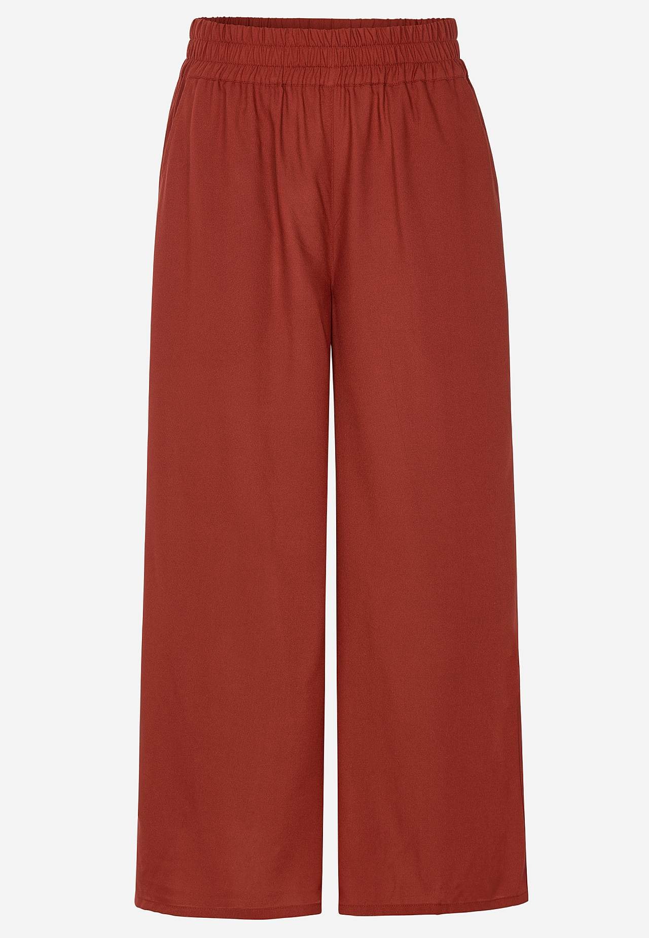 Culotte trousers with pockets