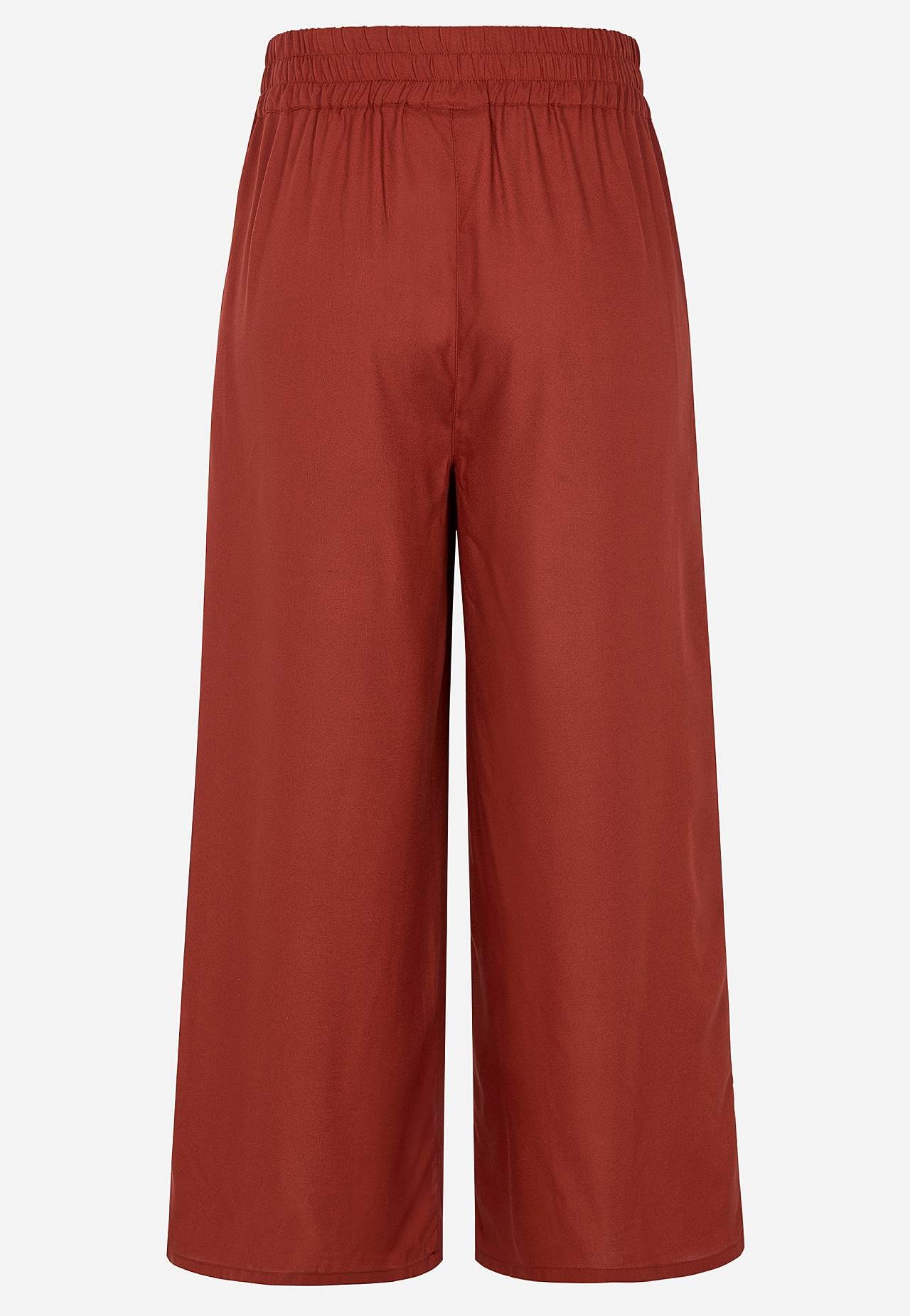 Culotte trousers with pockets