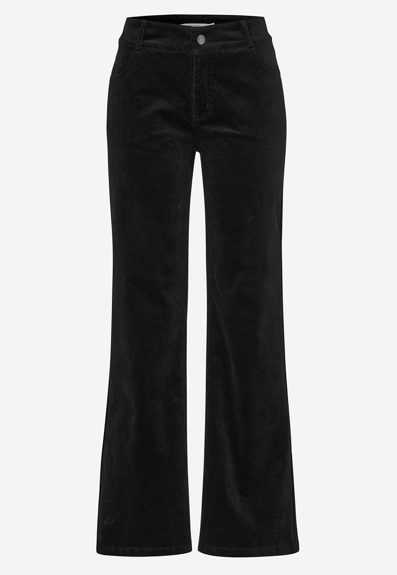 Kapearaidalliset, bootcut vakosamettihousut