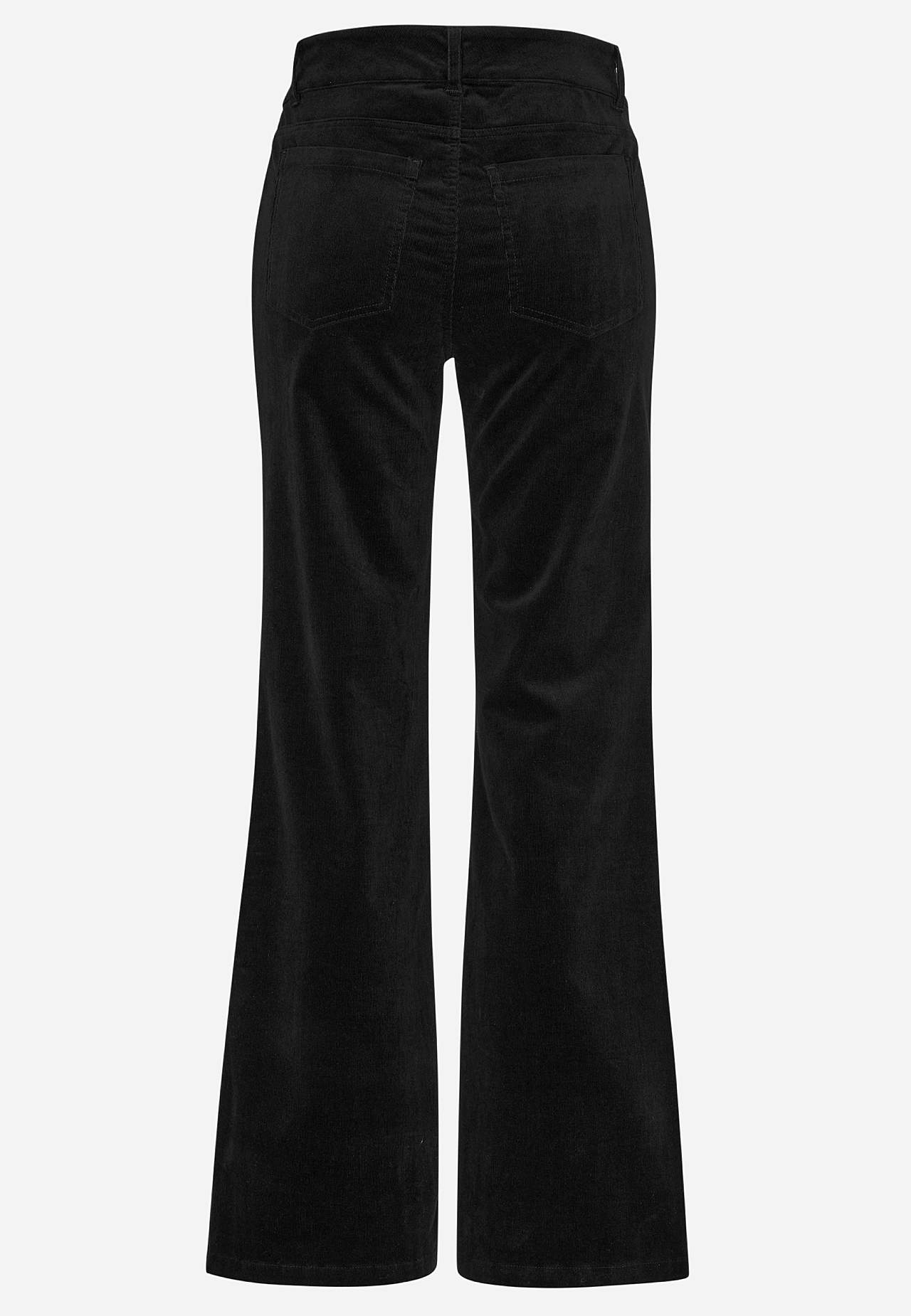Kapearaidalliset, bootcut vakosamettihousut