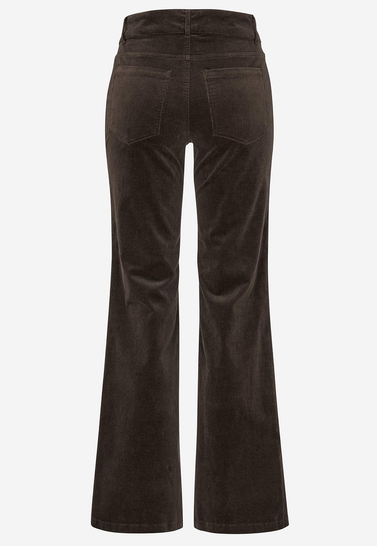 Kapearaidalliset, bootcut vakosamettihousut