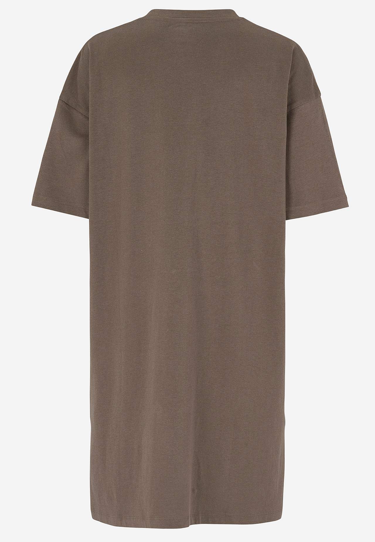 Zachte tricot nachtjurk van katoen