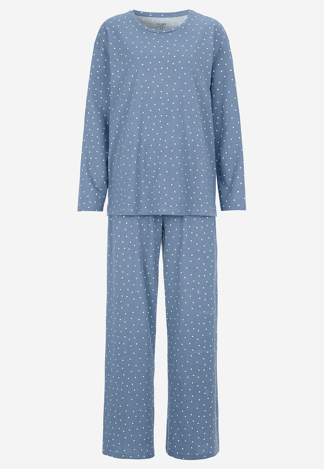 Pilkullinen, 2-osainen jerseypyjama
